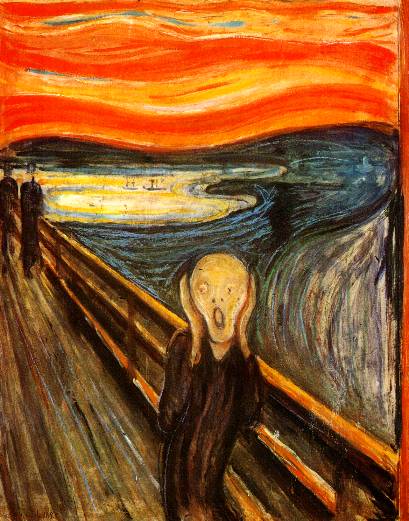 에드바르 뭉크(Edvard Munch), <절규>, 1893