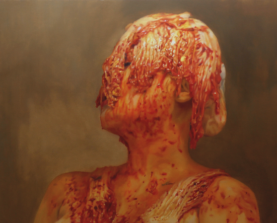 김치녀 시리즈-이천십팔년이잖아, oil on canvas, 162.2 x 130.3cm, 2018