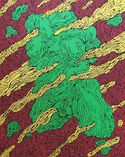   Torso, 116.8 x 91.0 cm, Acylic on canvas, 2019